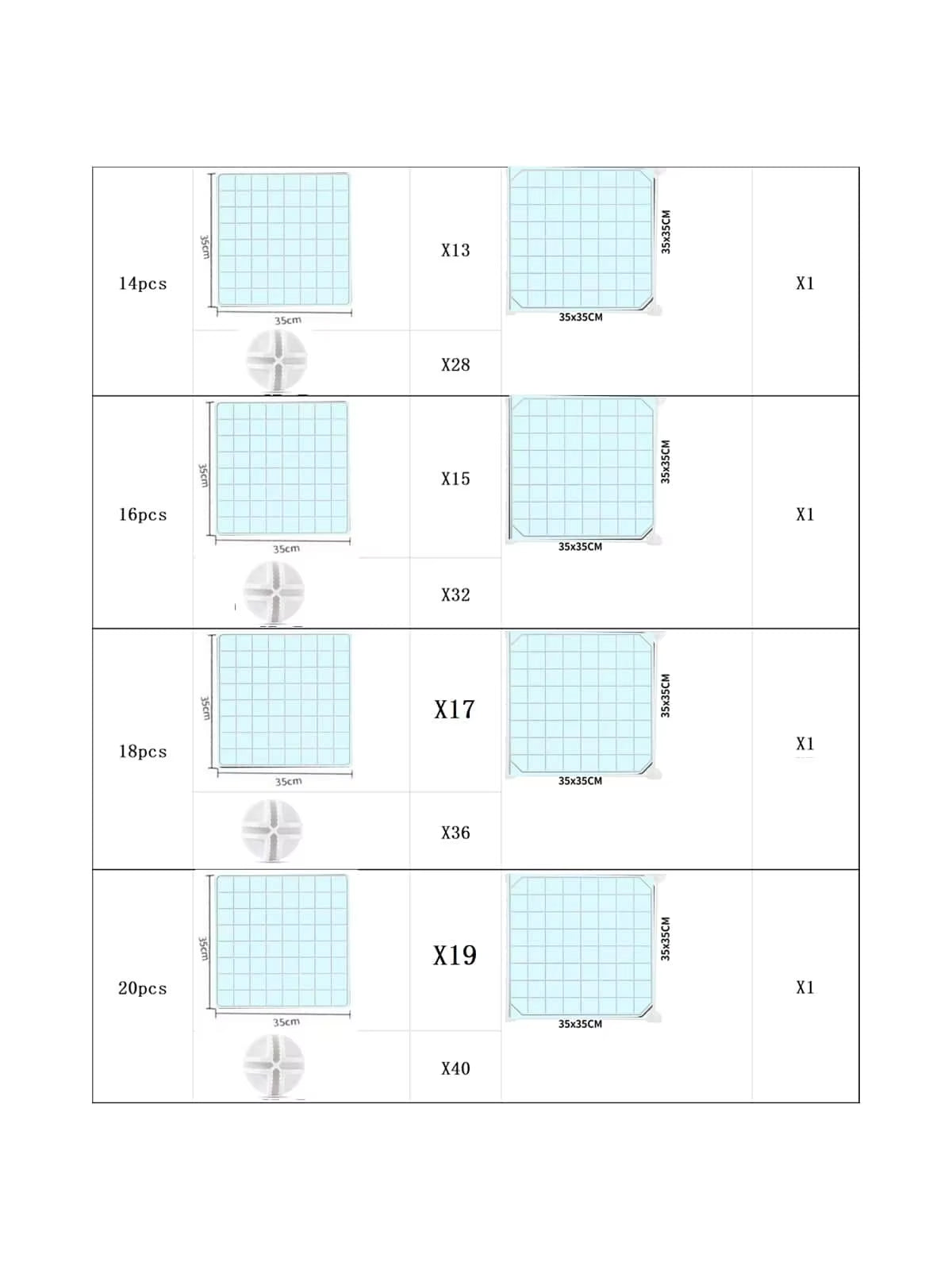 White Pet Fence DIY Iron Mesh Can Be Freely Combined Cat Cage Dog Cage Hamster Cage Rabbit Cage