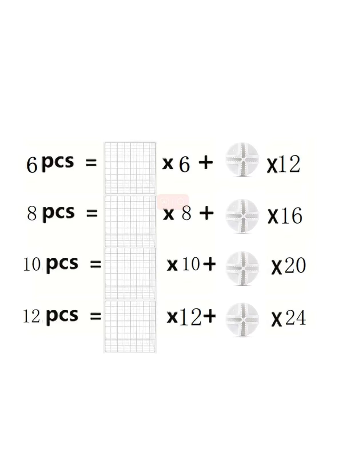 White Pet Fence DIY Iron Mesh Can Be Freely Combined Cat Cage Dog Cage Hamster Cage Rabbit Cage