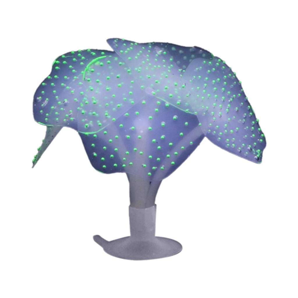 Aquarium Decorations - Fluorescent Coral Simulation Jellyfish Ornamental Fish Aquarium Decoration Supplies - Green